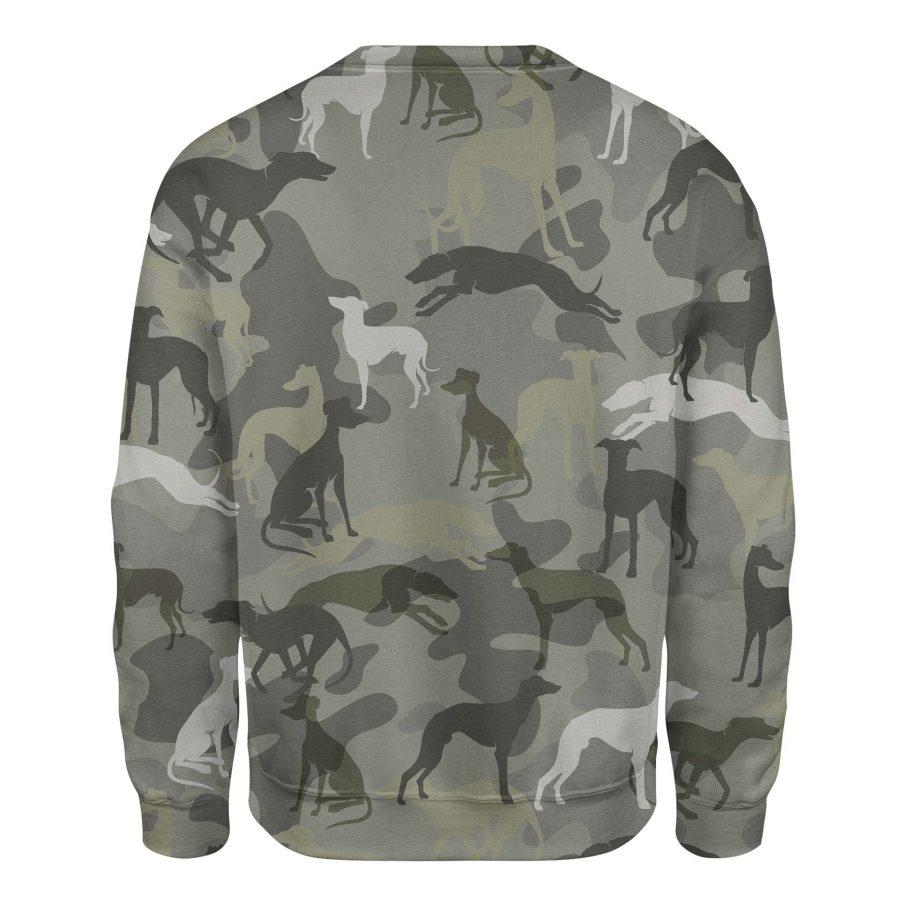 Italian Greyhound - Camo - Premium Sweatshirt