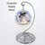 Rainbow Bridge Memorial-Italian Greyhound Blue & White Porcelain Hanging Ornament