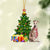 Italian Greyhound-Christmas Star Hanging Ornament