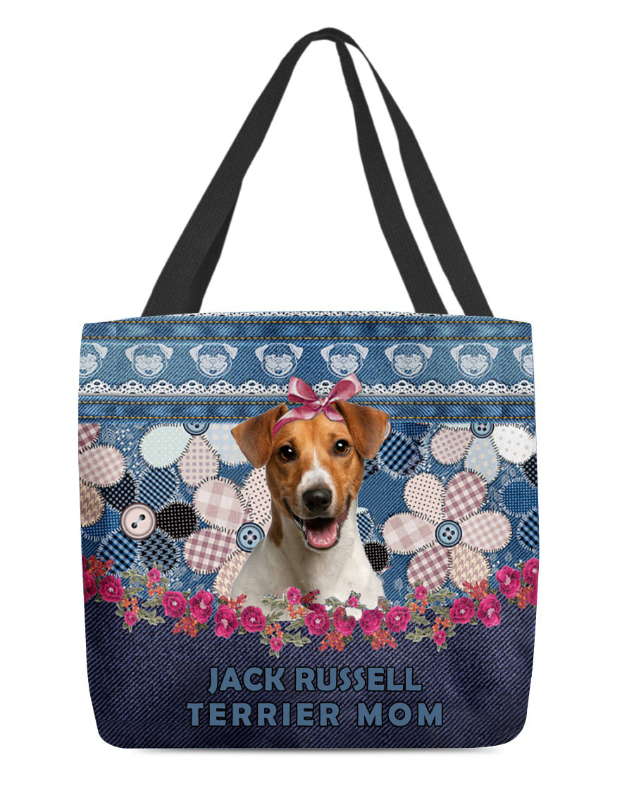 JACK RUSSELL TERRIER-Flower Jean Gift for you-Cloth Tote Bag