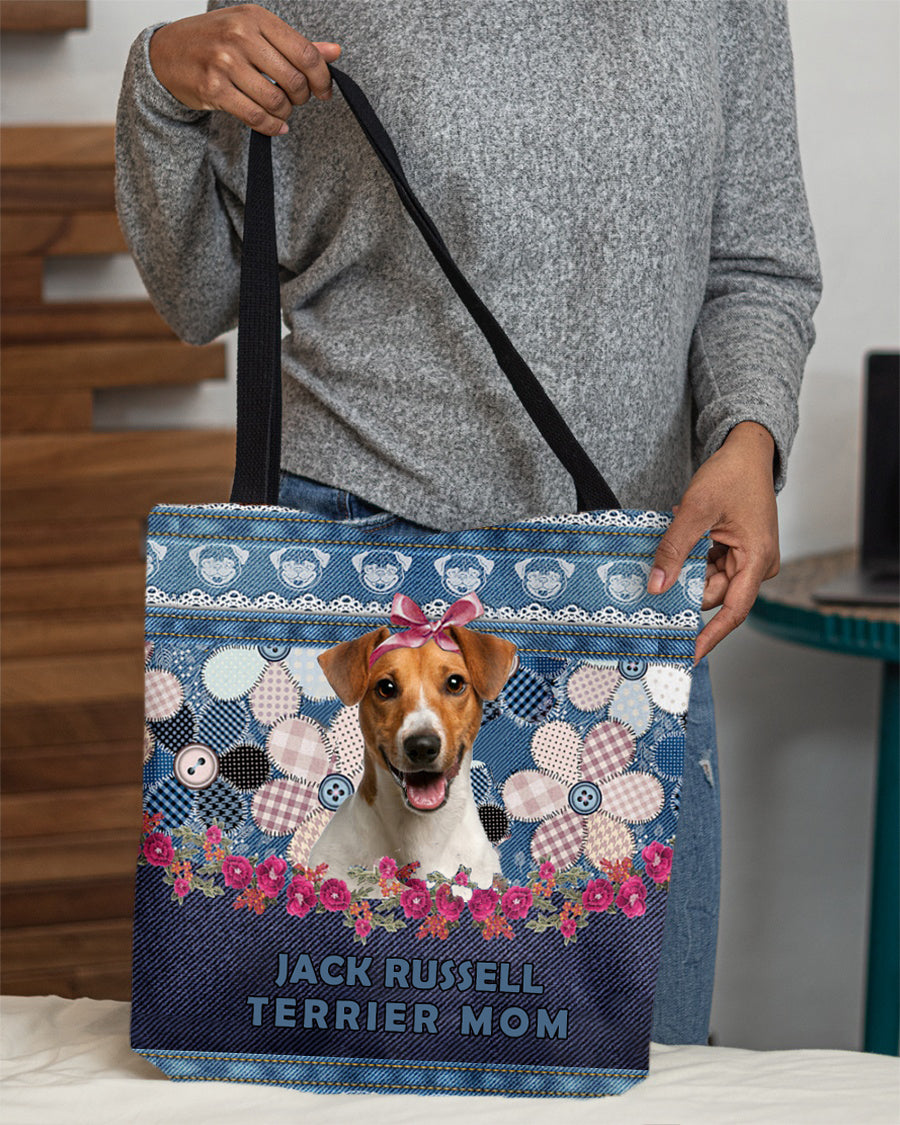 JACK RUSSELL TERRIER-Flower Jean Gift for you-Cloth Tote Bag