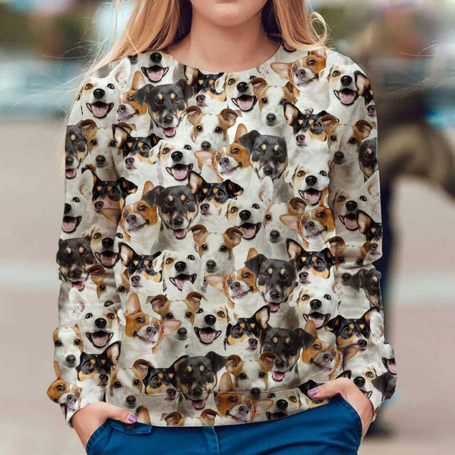 Jack Russell Terrier - Full Face - Premium Sweatshirt