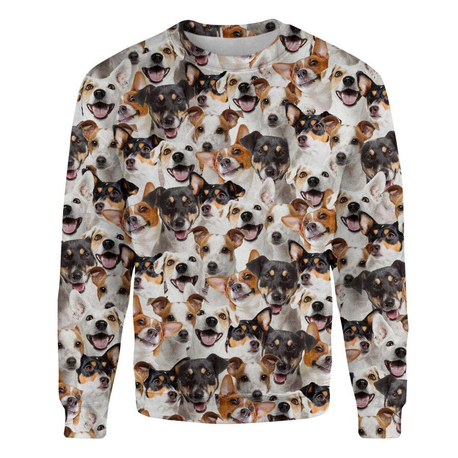 Jack Russell Terrier - Full Face - Premium Sweatshirt
