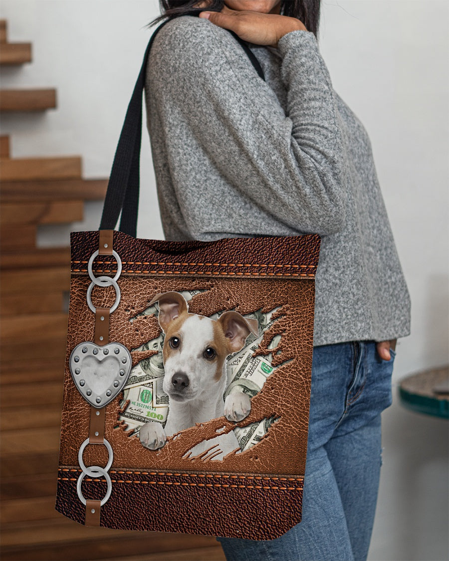 Jack Russell Terrier-Let Me Go Out -Cloth Tote Bag