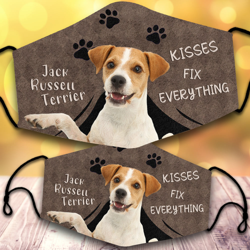 Jack Russell Terrier 2-Kisses Fix Everything-Veil