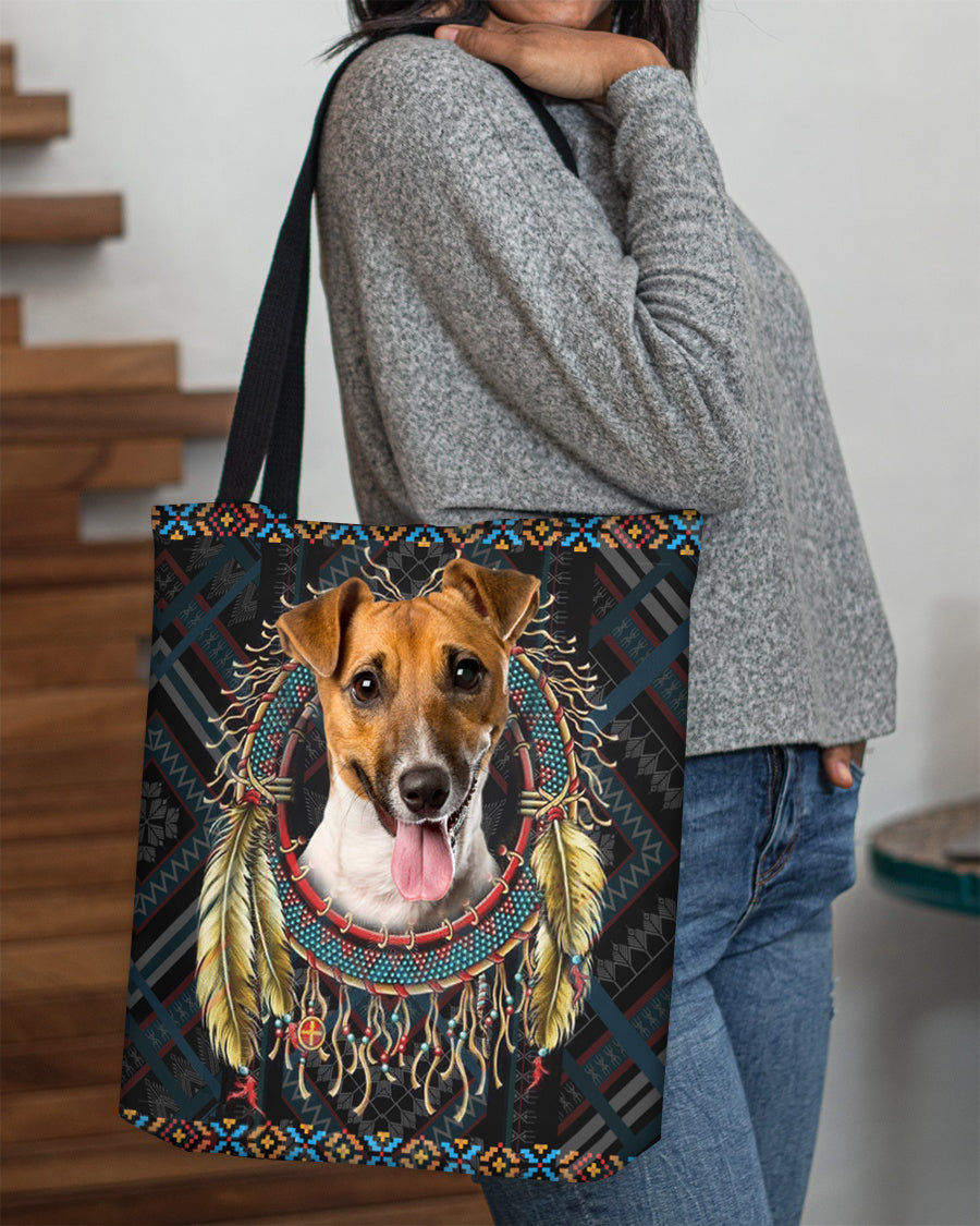 Jack Russell Terrier  In Dreamcatcher Cloth Tote Bag