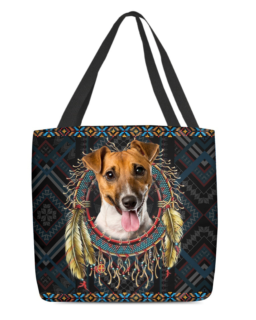 Jack Russell Terrier  In Dreamcatcher Cloth Tote Bag