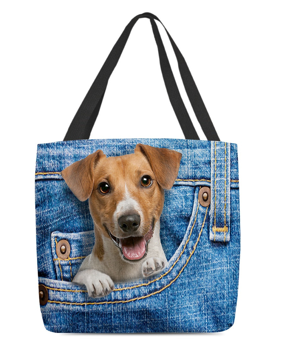 Jack russell terrier-in pocket-Cloth Tote Bag