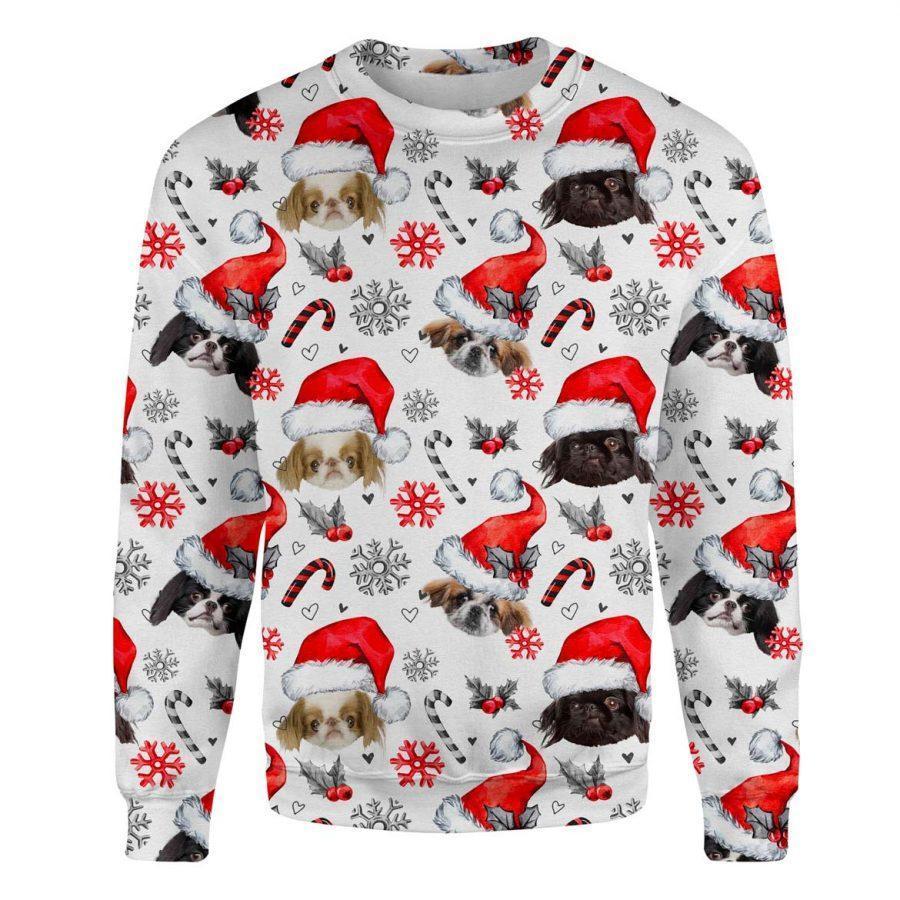 Japanese Chin - Xmas Decor - Premium Sweatshirt