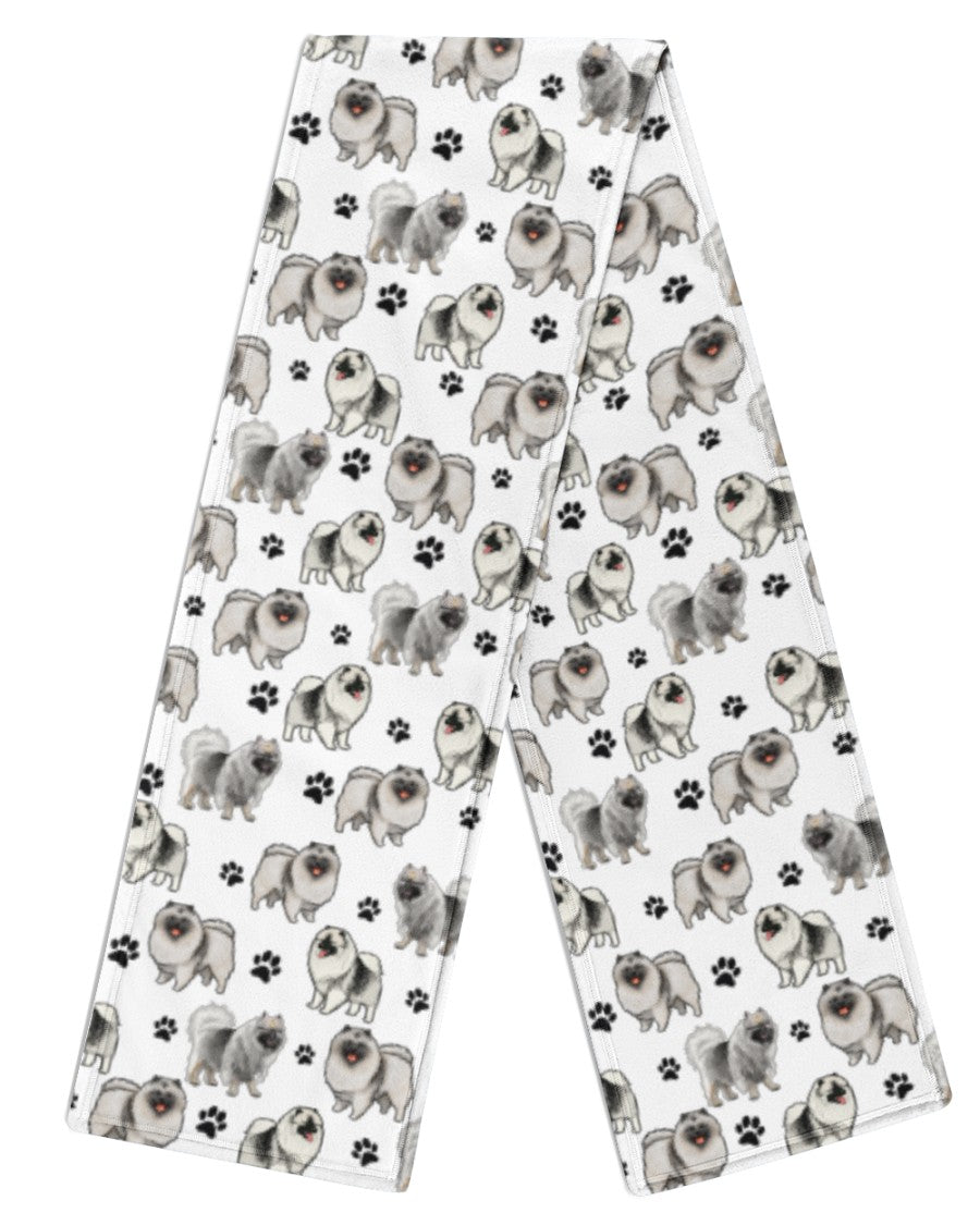 Keeshond-Paw Dog Scarf