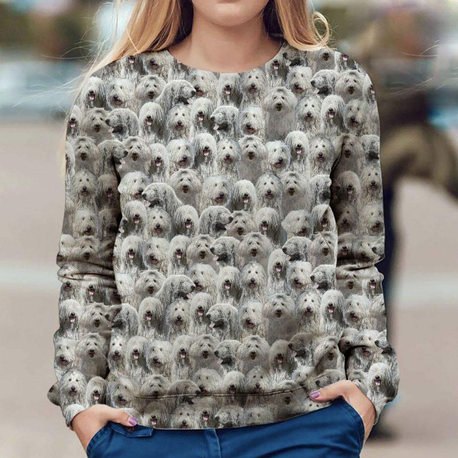 Komondor - Full Face - Premium Sweatshirt