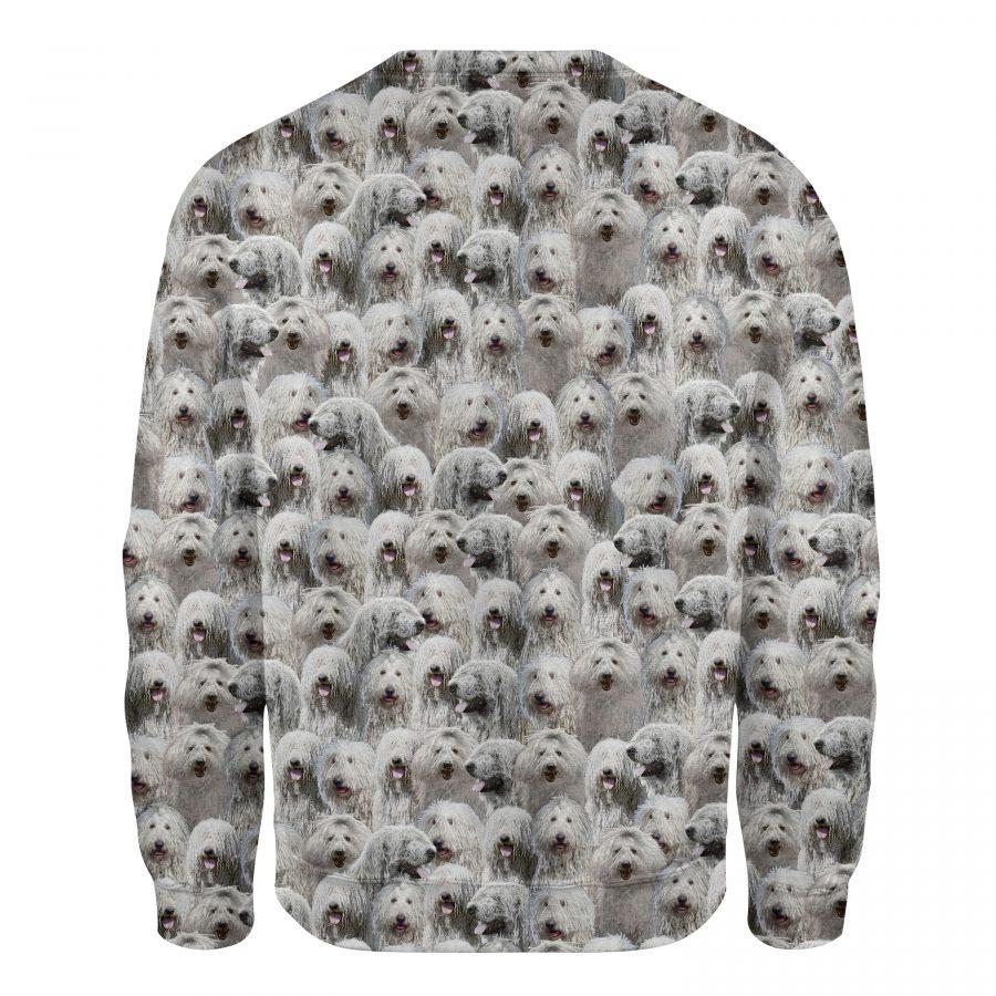Komondor - Full Face - Premium Sweatshirt