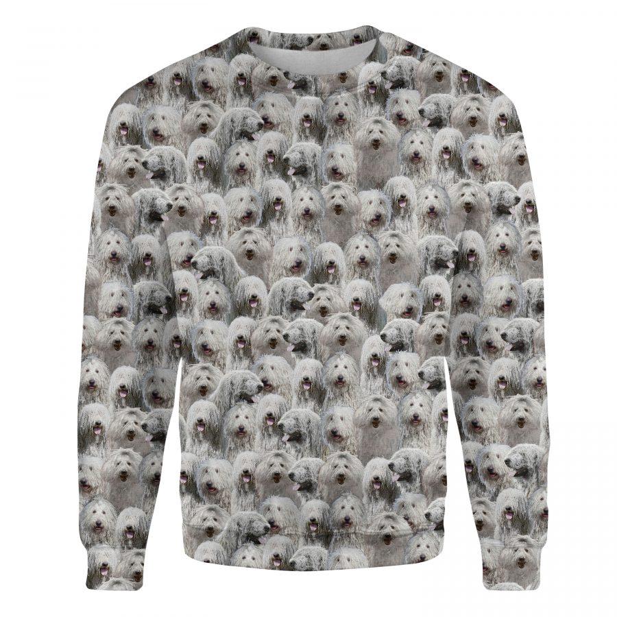 Komondor - Full Face - Premium Sweatshirt