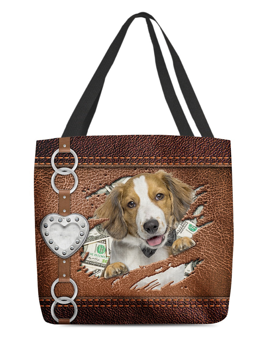 Kooikerhondje-Let Me Go Out -Cloth Tote Bag