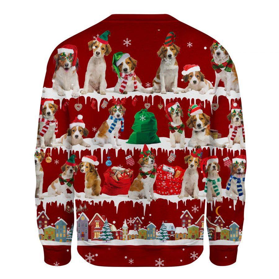 Kooikerhondje - Snow Christmas - Premium Sweatshirt