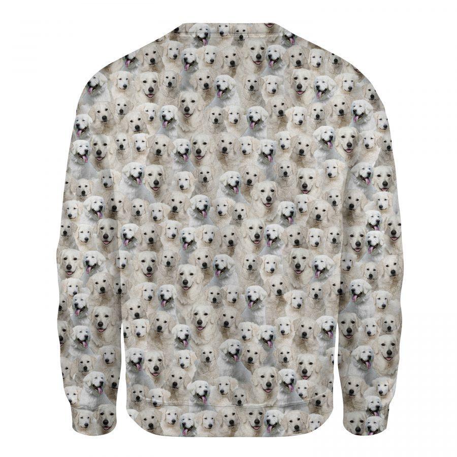 Kuvasz - Full Face - Premium Sweatshirt