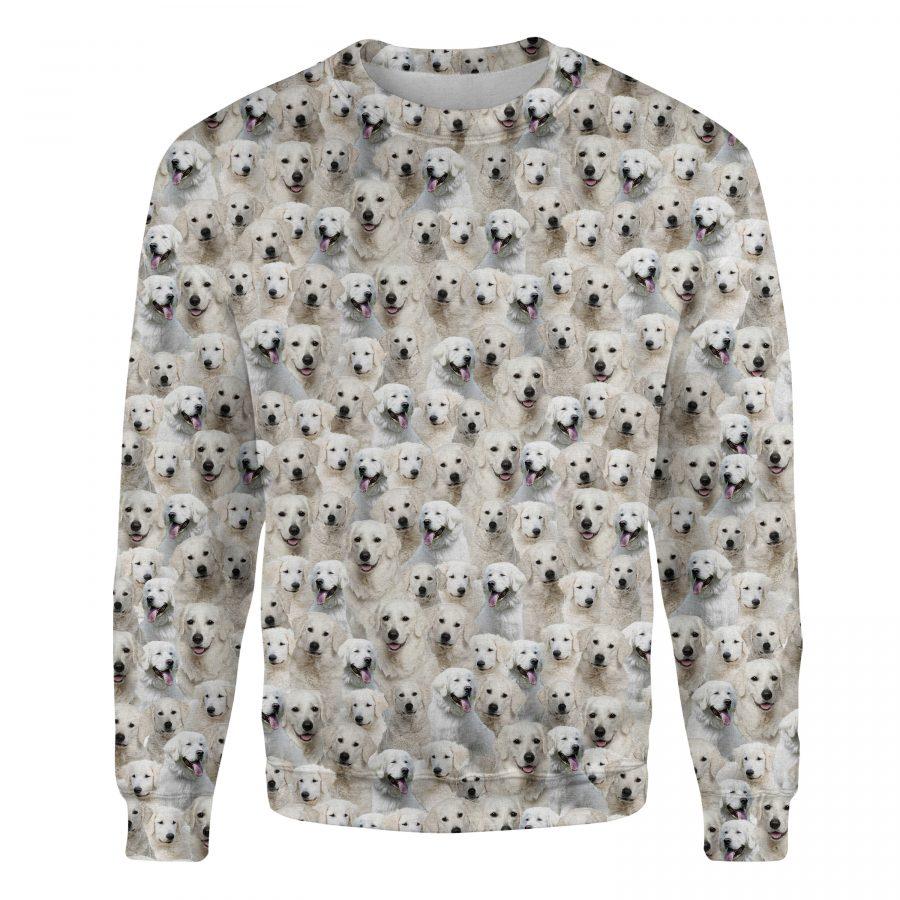 Kuvasz - Full Face - Premium Sweatshirt