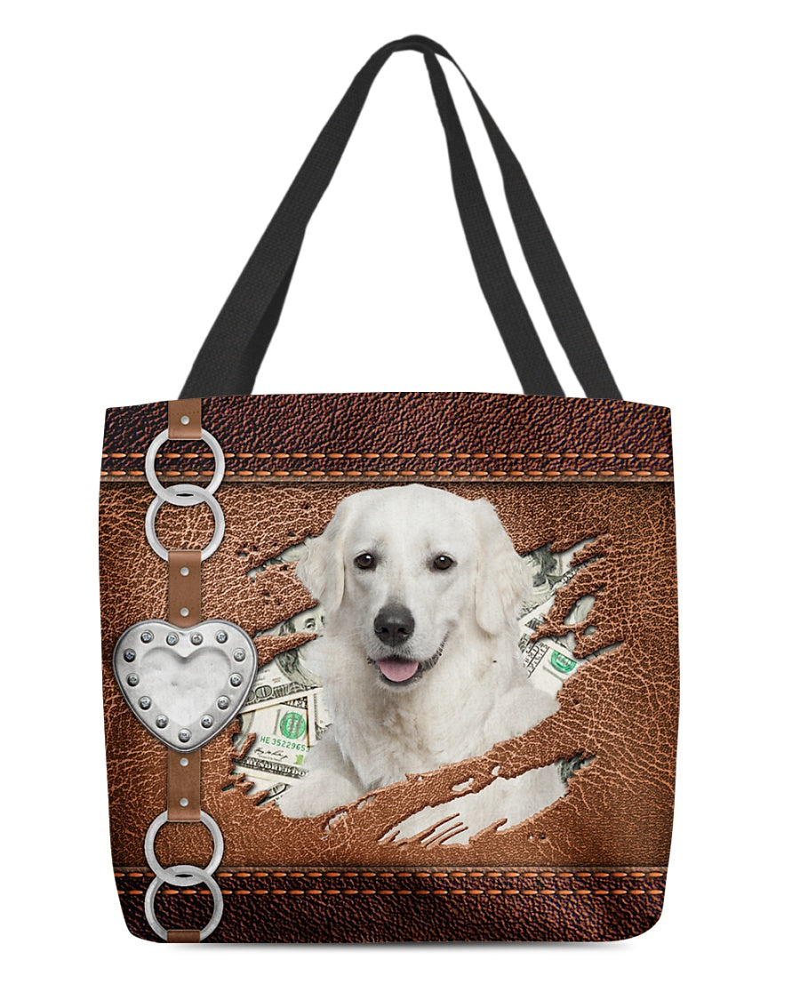 Kuvasz-Let Me Go Out -Cloth Tote Bag