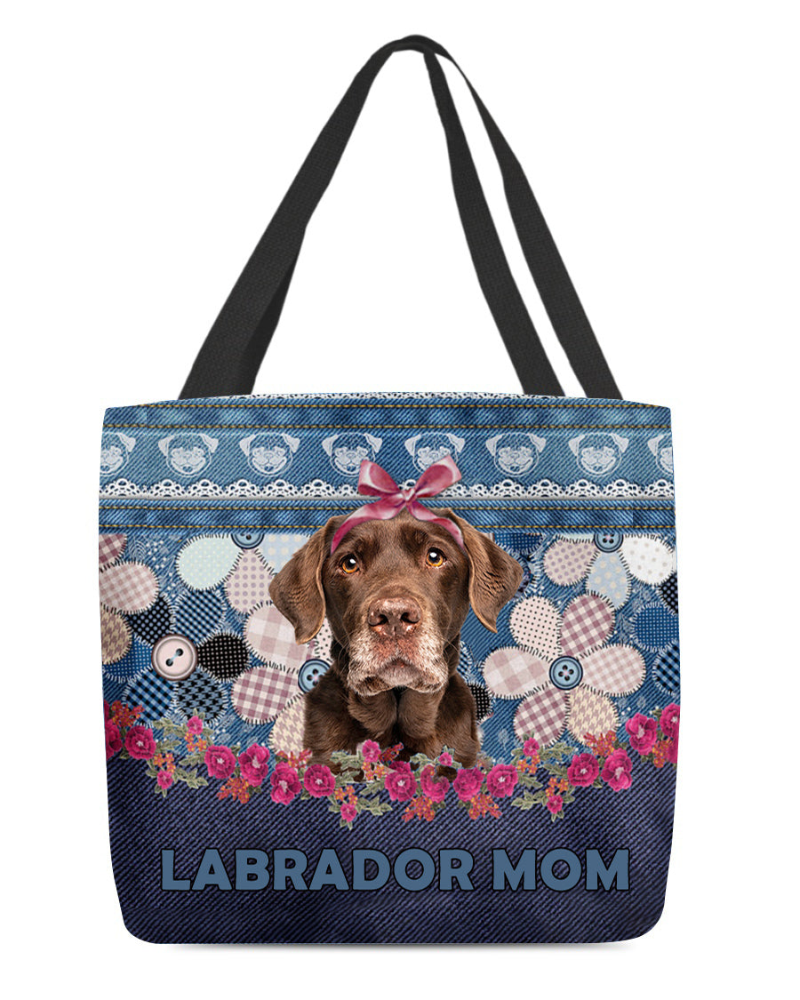 LABRADOR 3-Flower Jean Gift for you-Cloth Tote Bag
