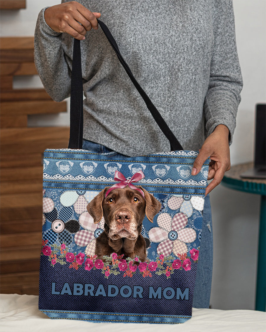 LABRADOR 3-Flower Jean Gift for you-Cloth Tote Bag
