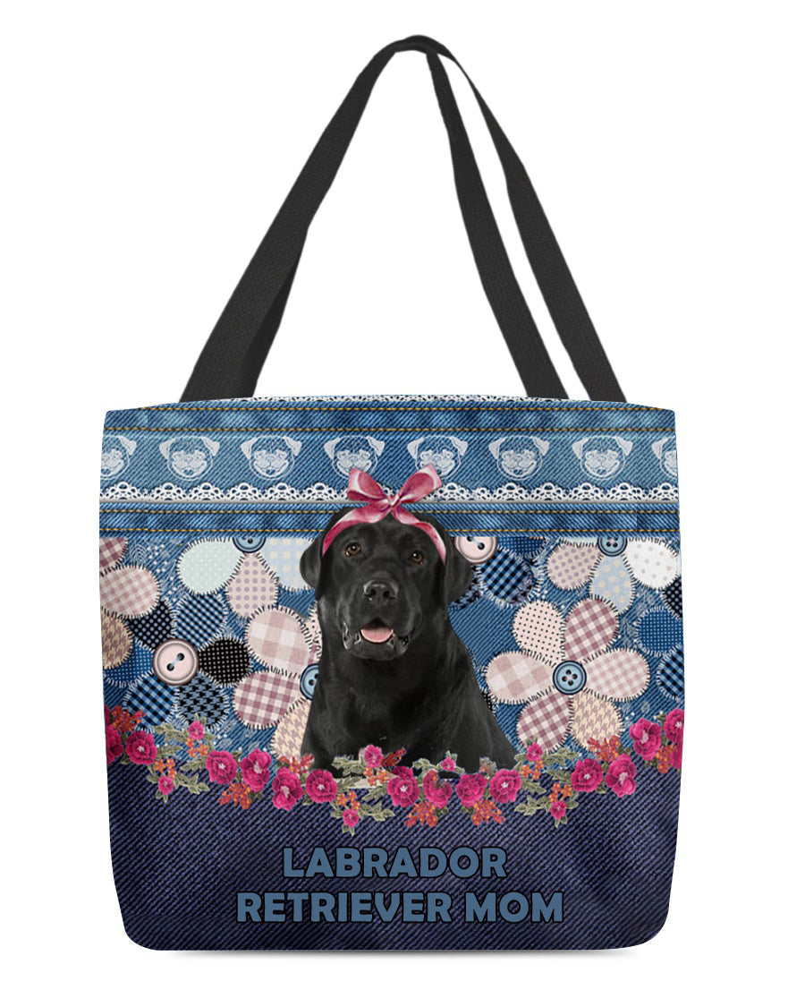 LABRADOR RETRIEVER-Flower Jean Gift for you-Cloth Tote Bag