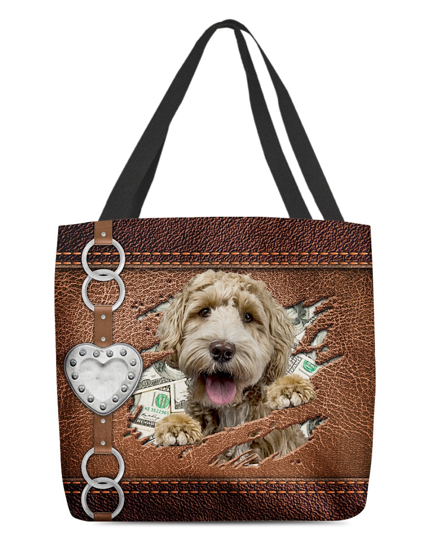 Labradoodle-Let Me Go Out -Cloth Tote Bag