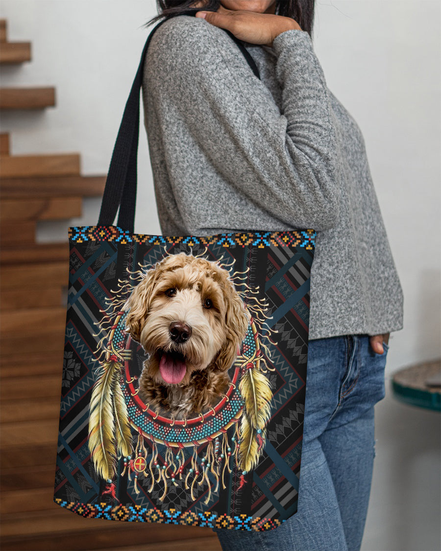 Labradoodle  In Dreamcatcher Cloth Tote Bag