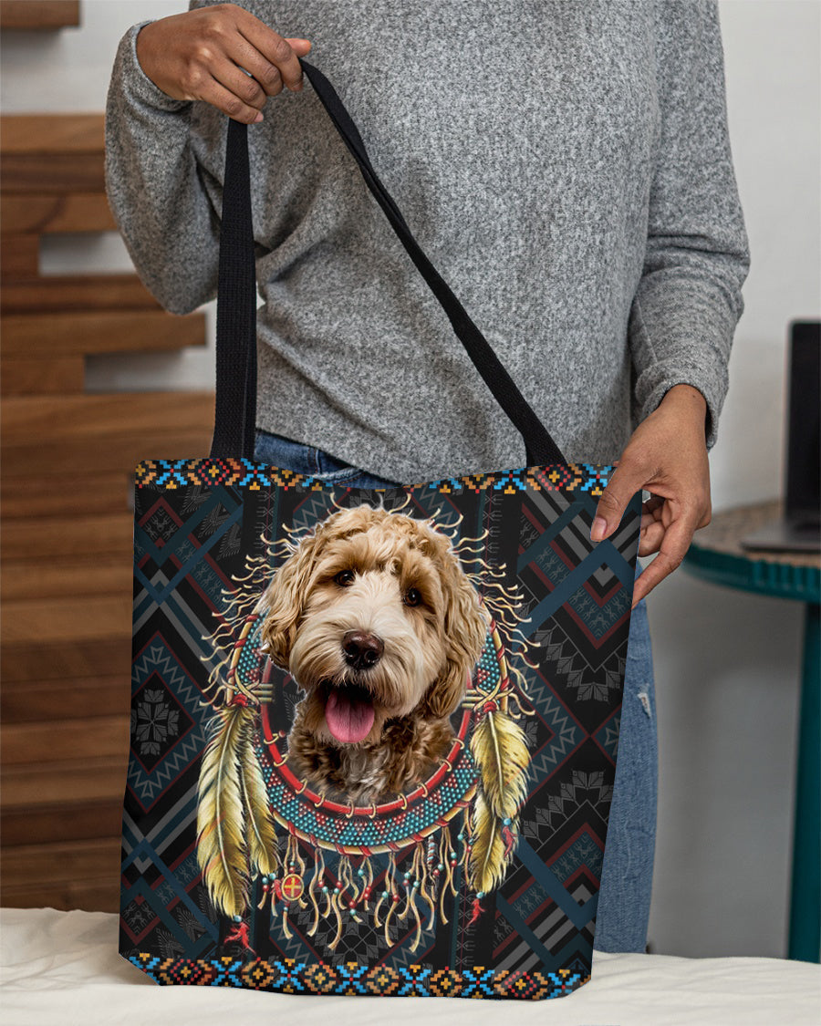 Labradoodle  In Dreamcatcher Cloth Tote Bag