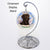 Rainbow Bridge Memorial-Labrador Chocolate (American) Porcelain Hanging Ornament