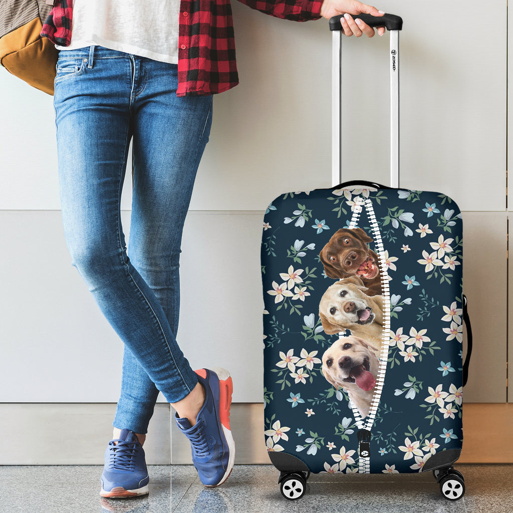 Flowers-Luggage covers