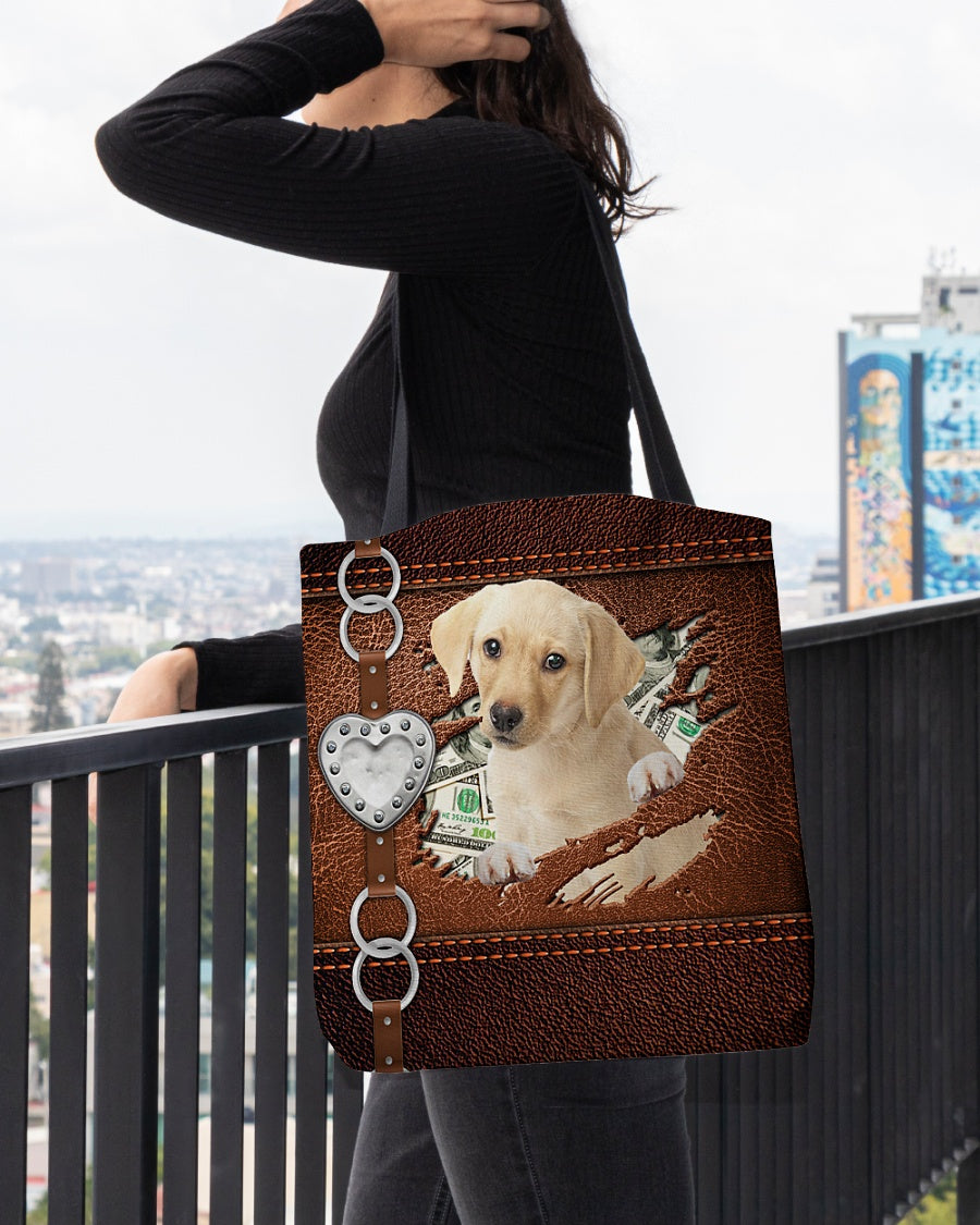 Labrador Retriever-Let Me Go Out -Cloth Tote Bag