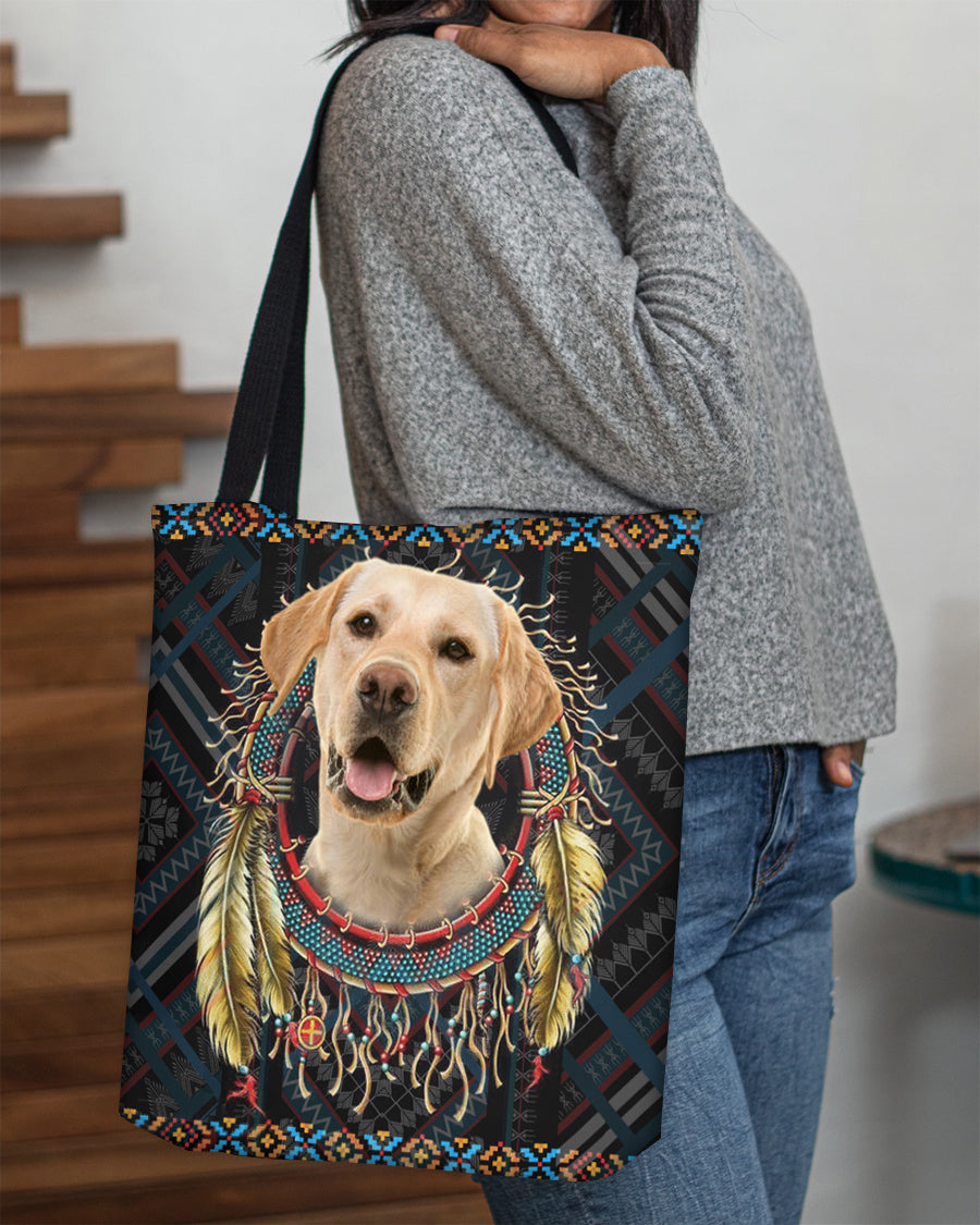 Labrador Retriever  In Dreamcatcher Cloth Tote Bag