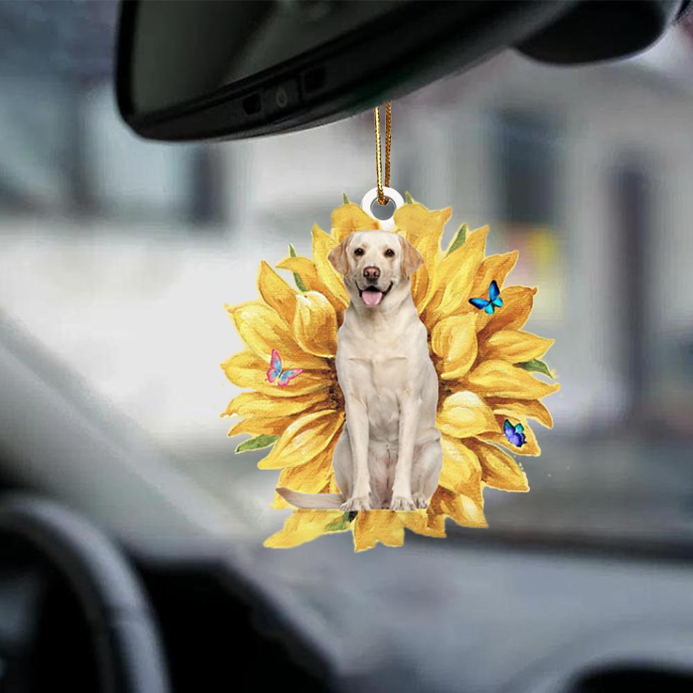 Labrador Retriever-The Sunshine-Two Sided Ornament