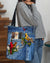 Labrador Retriever 3-Cardinal & Dog Cloth Tote Bag