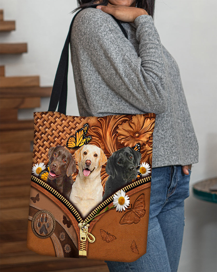 Butterfly Daisy Cloth Tote Bag