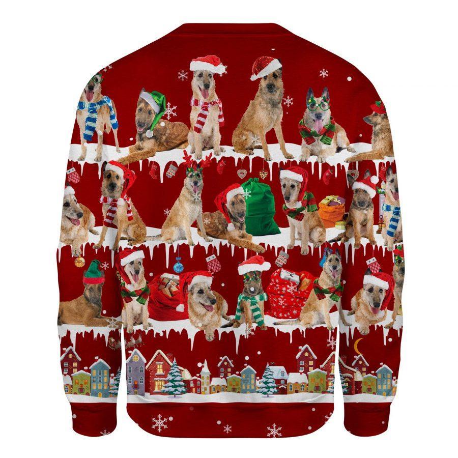 Laekenois Dog - Snow Christmas - Premium Sweatshirt