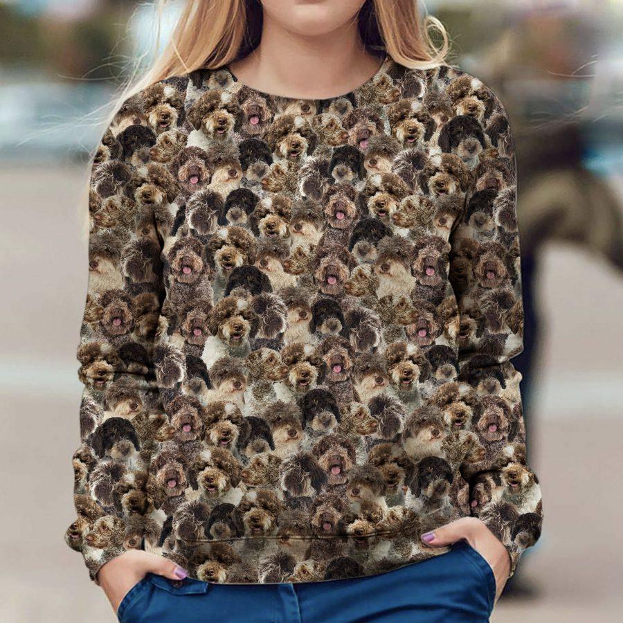 Lagotto Romagnolo - Full Face - Premium Sweatshirt