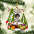 Lagotto Romagnolo-Christmas Crystal Box Dog-Two Sided Ornament