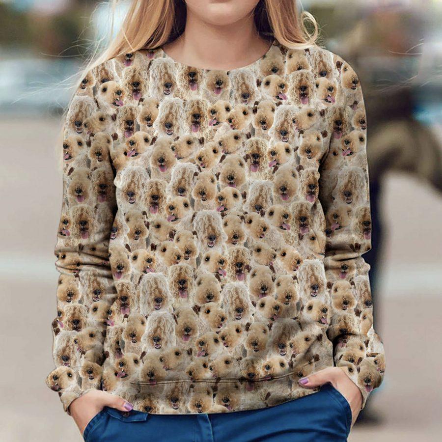 Lakeland Terrier - Full Face - Premium Sweatshirt
