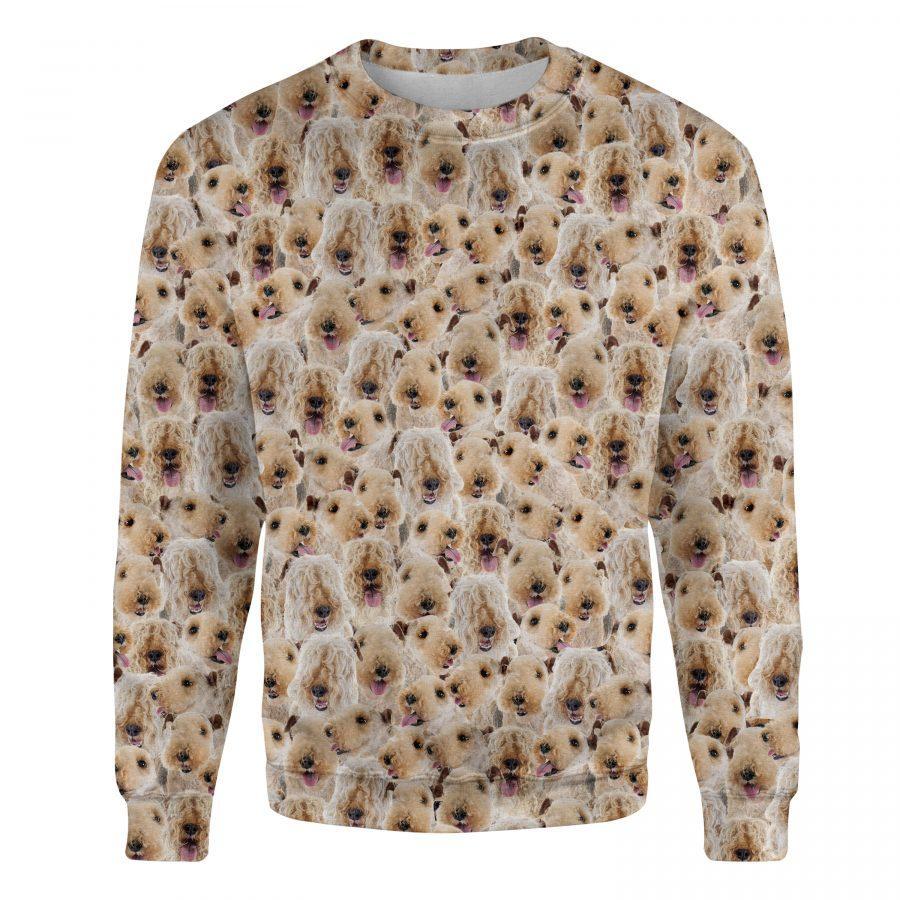Lakeland Terrier - Full Face - Premium Sweatshirt