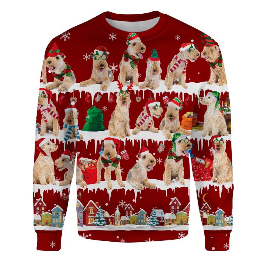 Lakeland Terrier - Snow Christmas - Premium Sweatshirt
