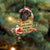 Leonberger-Christams & New Year Two Sided Ornament