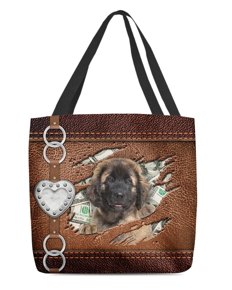 Leonberger-Let Me Go Out -Cloth Tote Bag