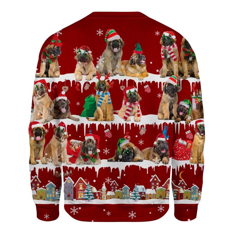 Leonberger - Snow Christmas - Premium Sweatshirt
