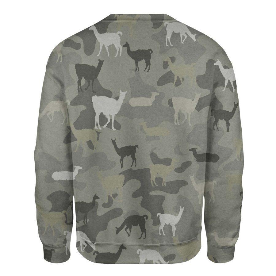 Llama - Camo - Premium Sweatshirt