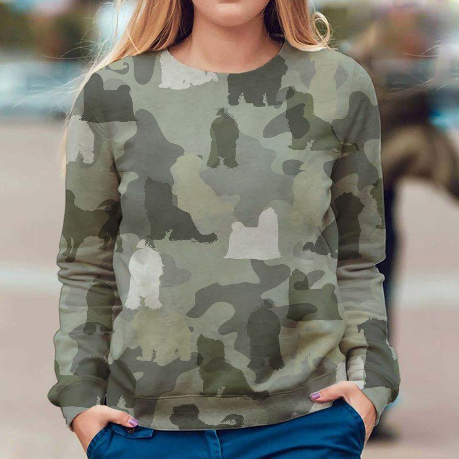 Maltese - Camo - Premium Sweatshirt