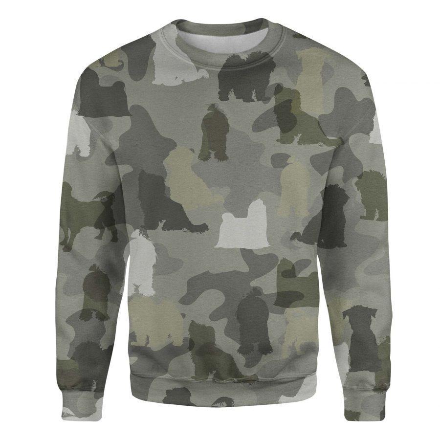 Maltese - Camo - Premium Sweatshirt