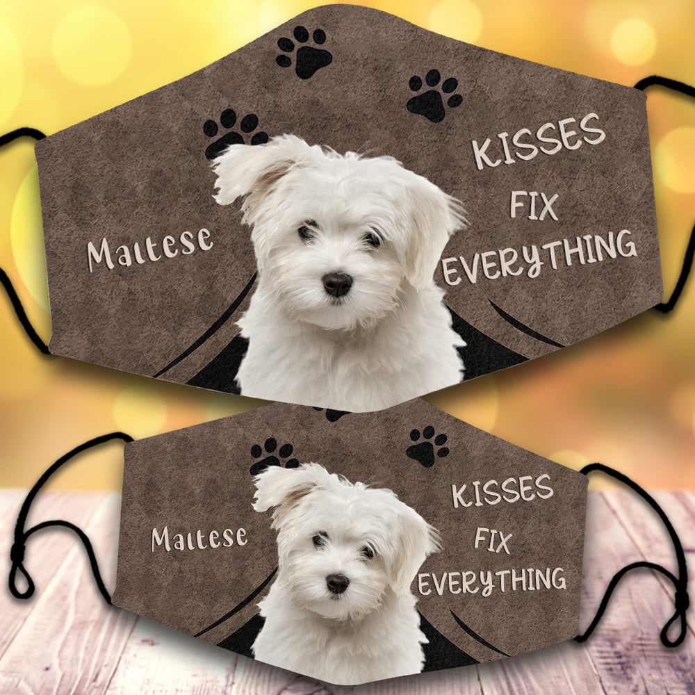 Maltese 2-Kisses Fix Everything-Veil
