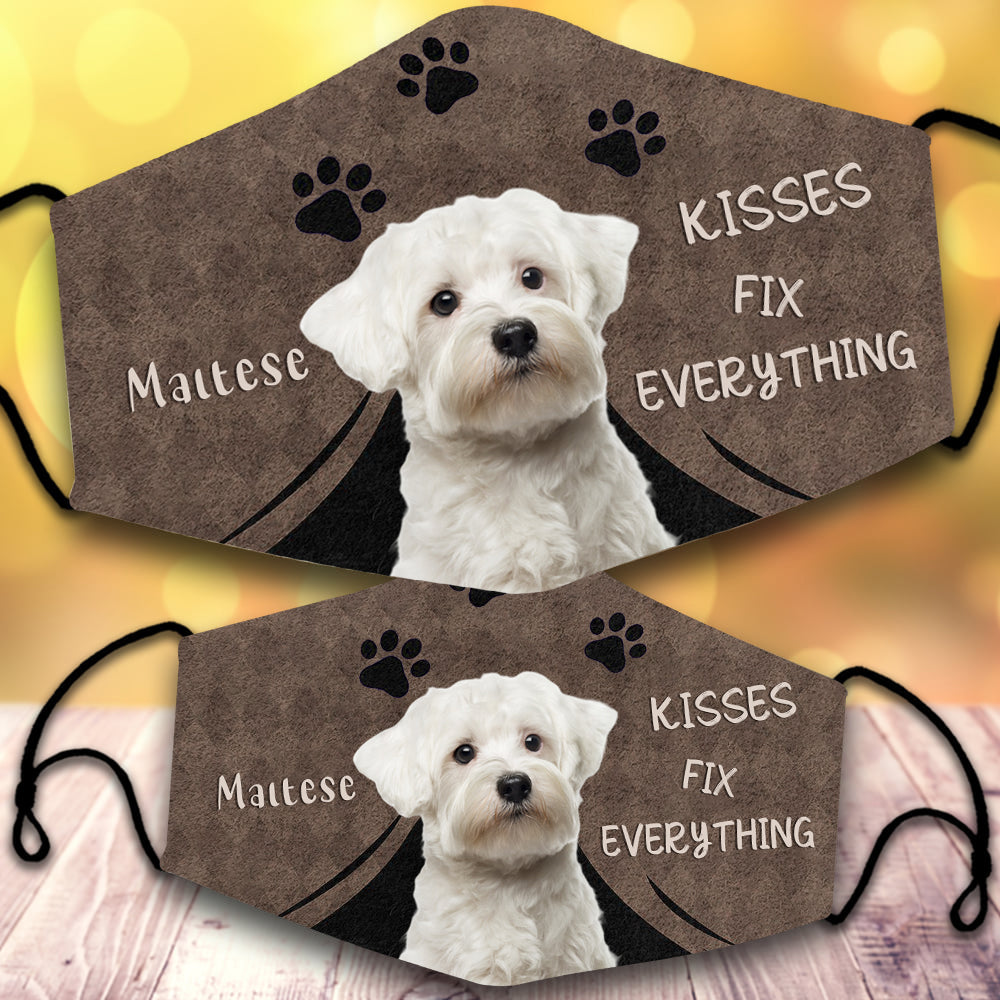 Maltese 3-Kisses Fix Everything-Veil