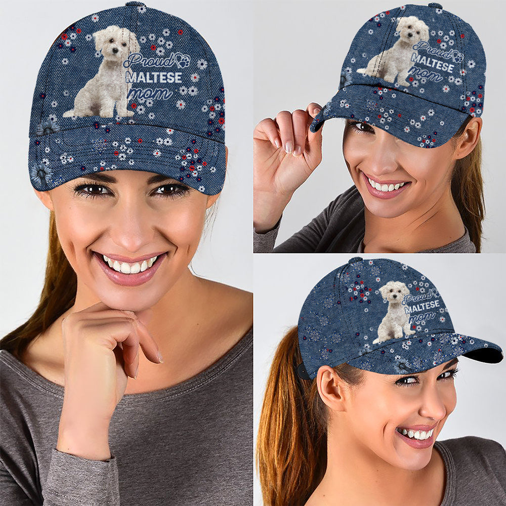 Maltese-Pround mom-Cap